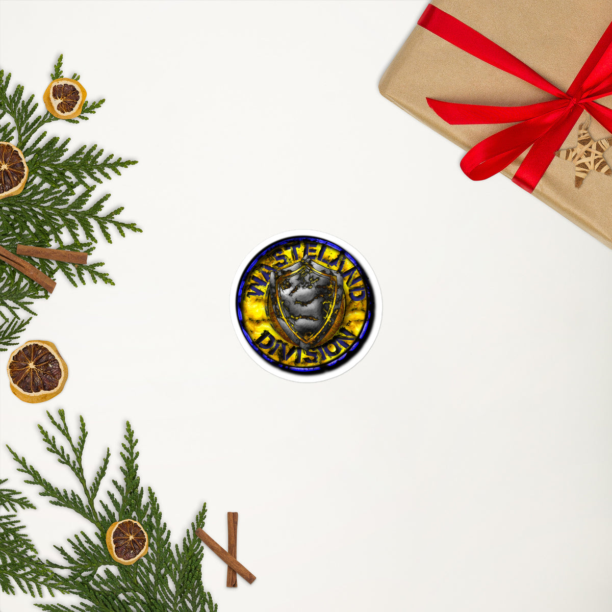 Wasteland Division™ – Security Corps Bubble-free stickers