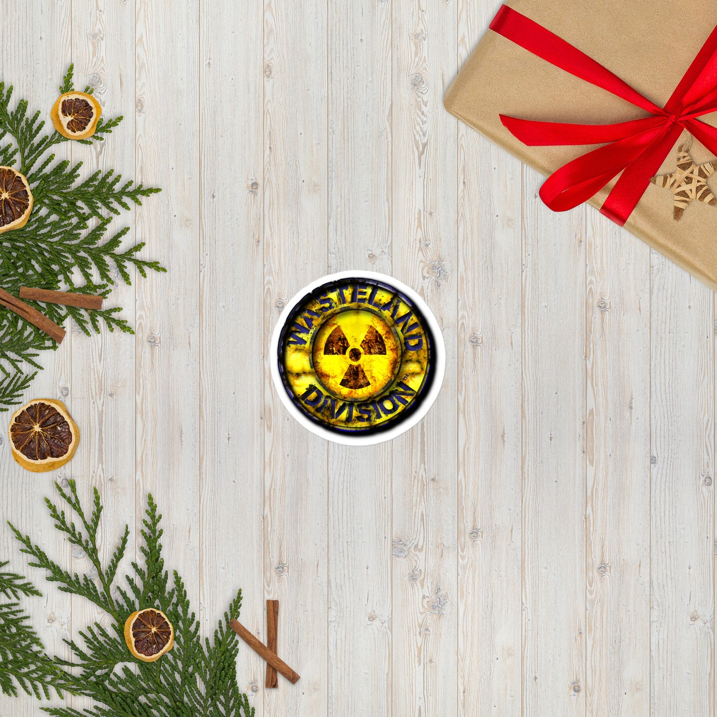 Wasteland Division™ – Standard Issue Bubble-free stickers