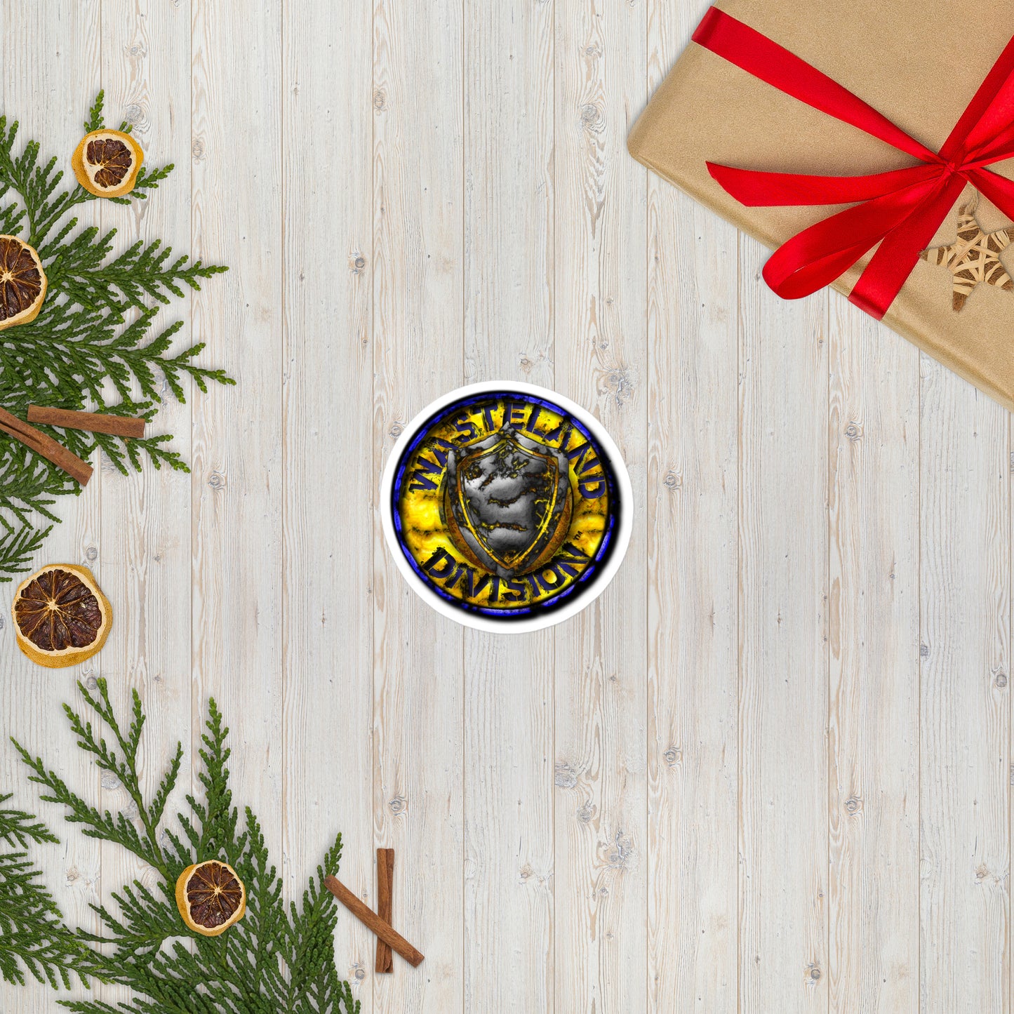 Wasteland Division™ – Security Corps Bubble-free stickers