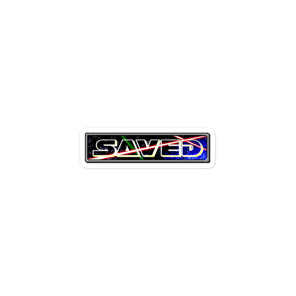 SAVED Collection™ — Galactic Edition™ Bubble-free stickers