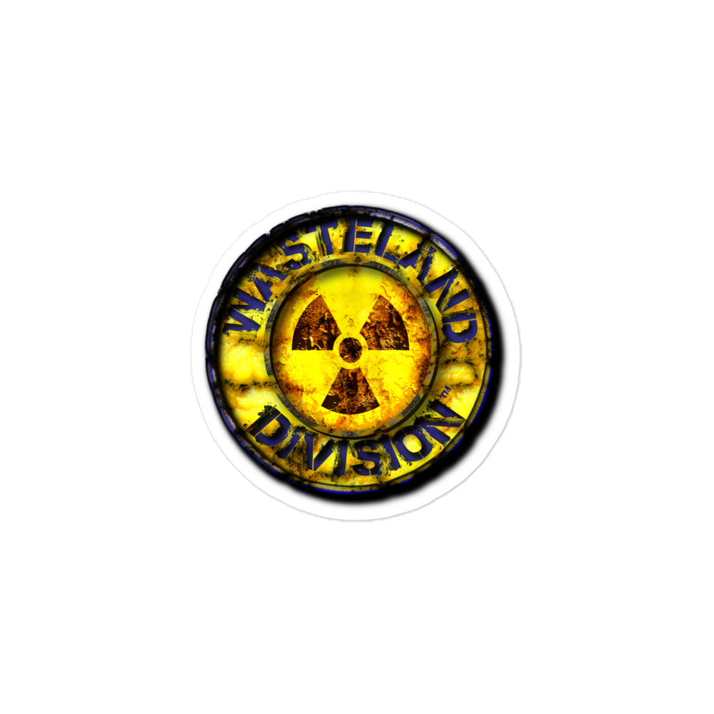 Wasteland Division™ – Standard Issue Bubble-free stickers