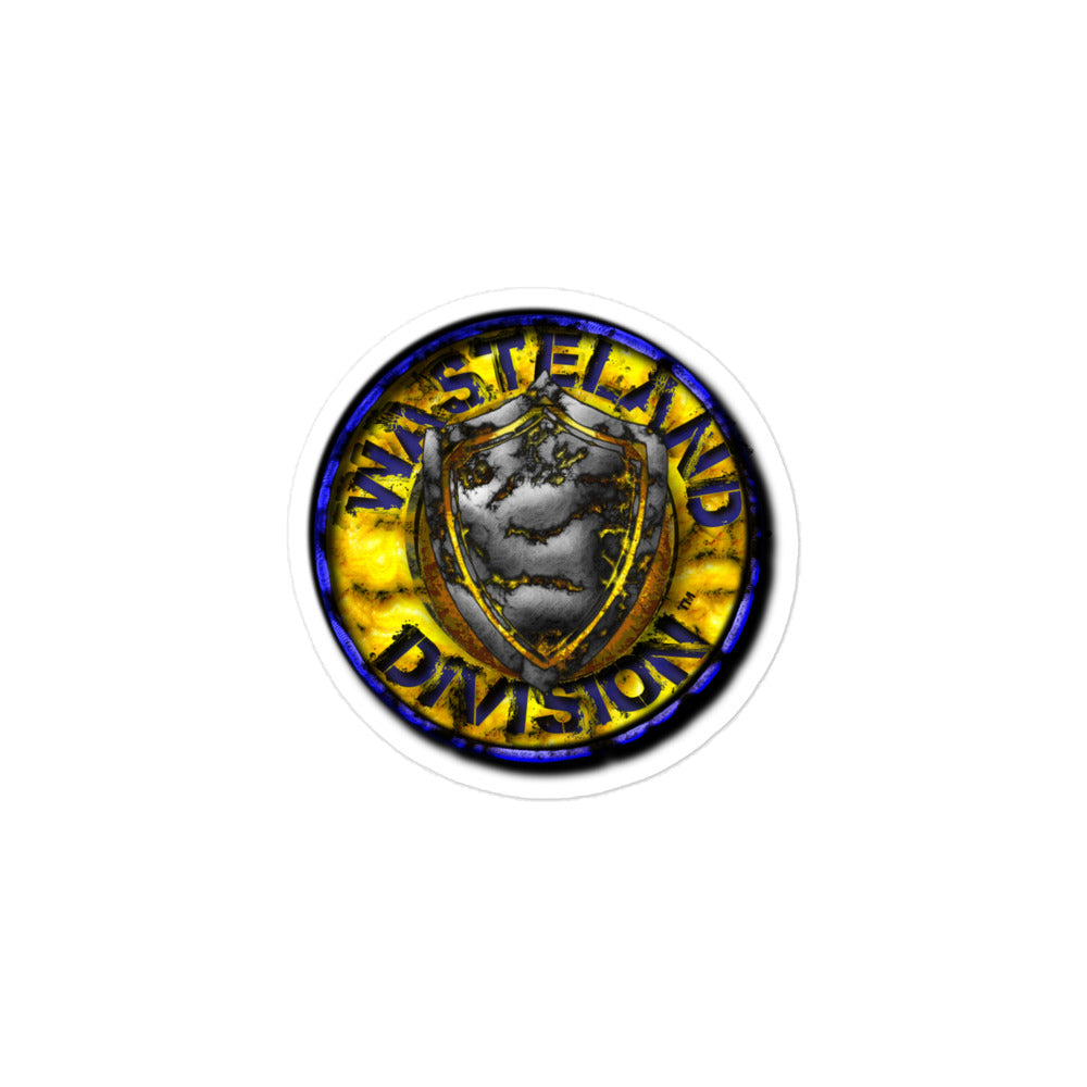 Wasteland Division™ – Security Corps Bubble-free stickers