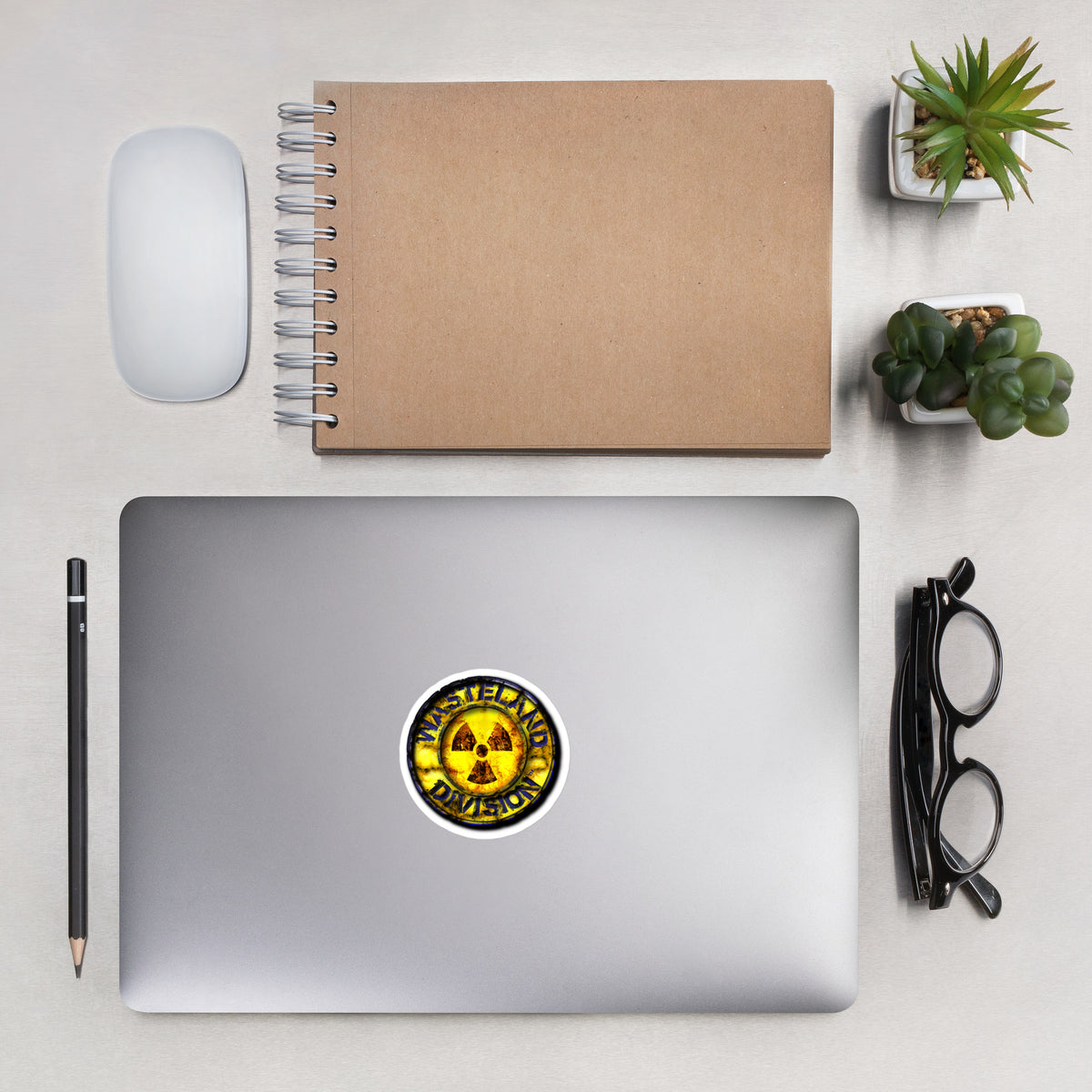 Wasteland Division™ – Standard Issue Bubble-free stickers
