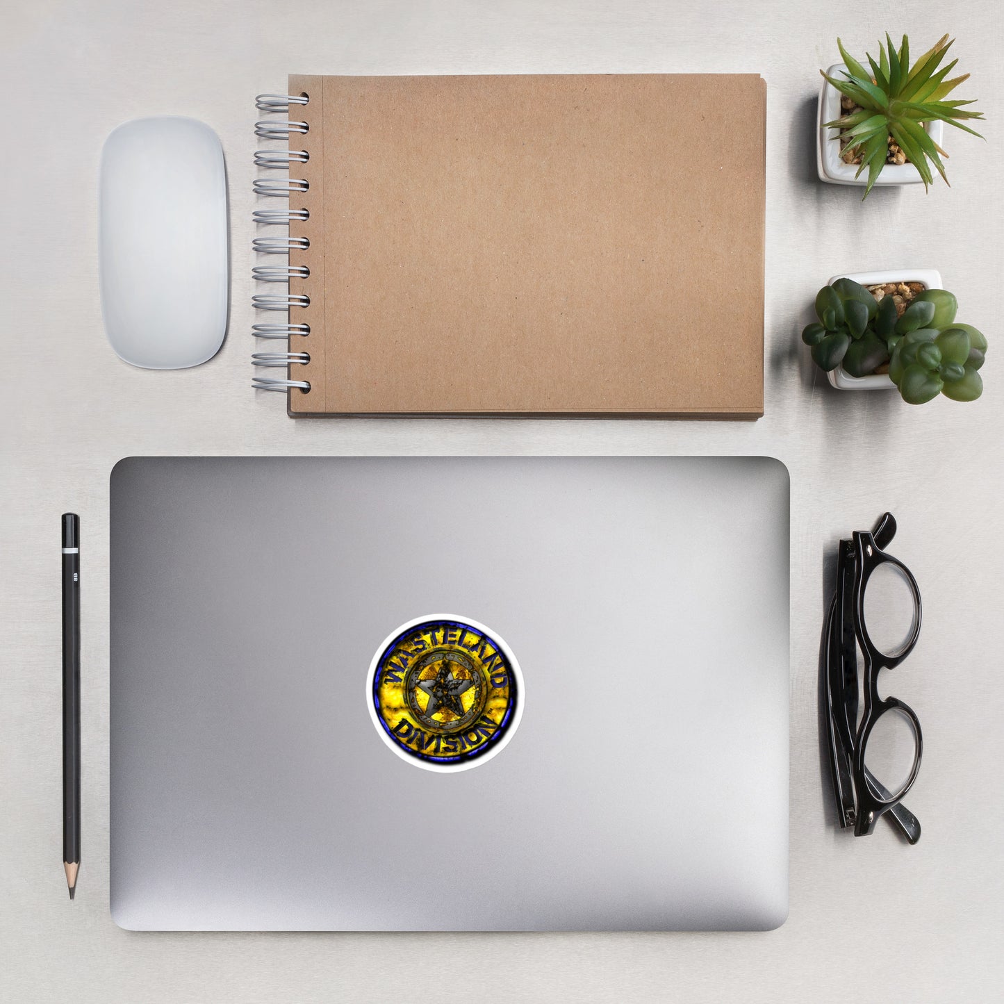 Wasteland Division™ – Commander Corps Bubble-free stickers