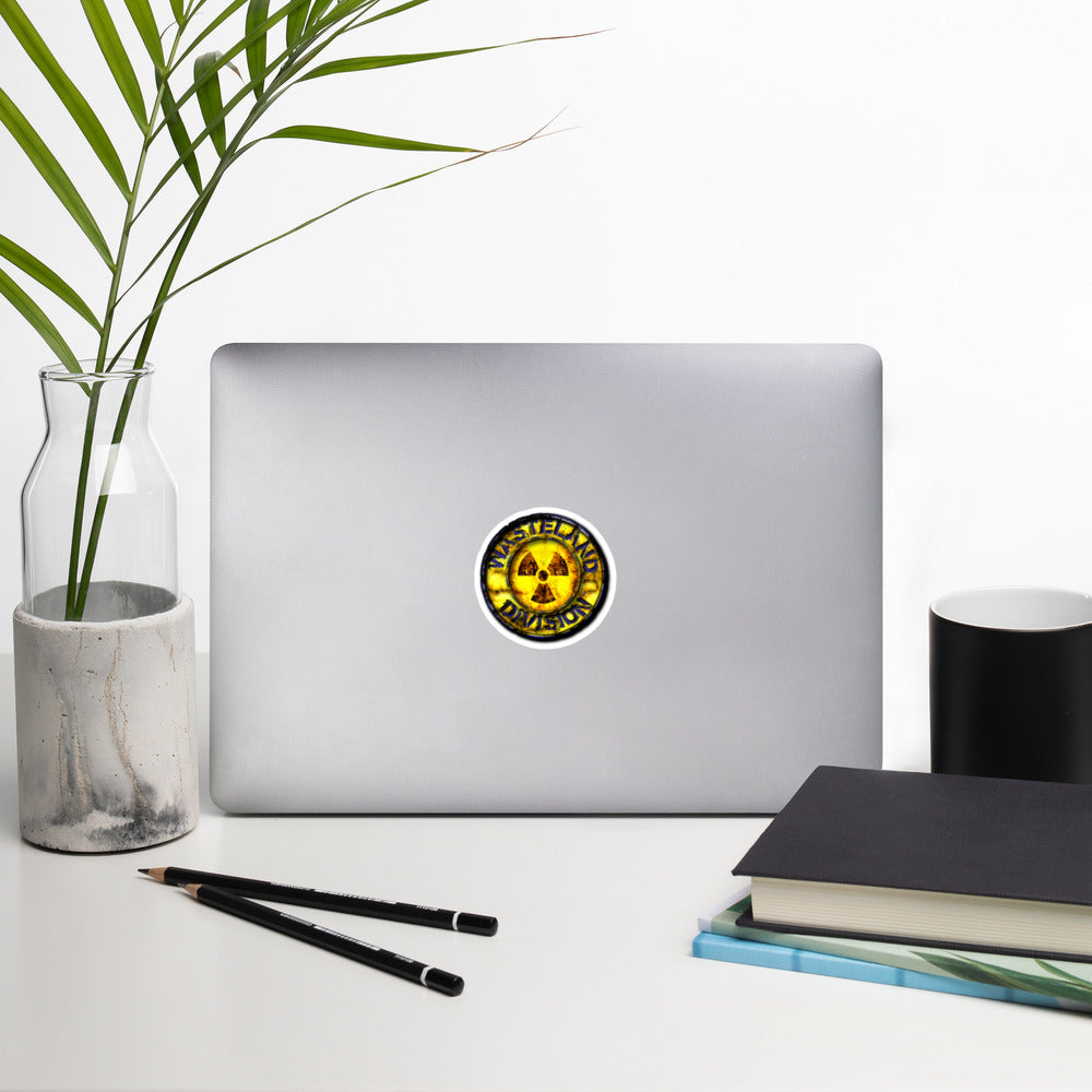 Wasteland Division™ – Standard Issue Bubble-free stickers