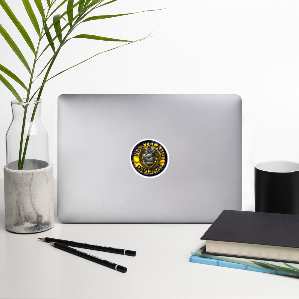 Wasteland Division™ – Security Corps Bubble-free stickers
