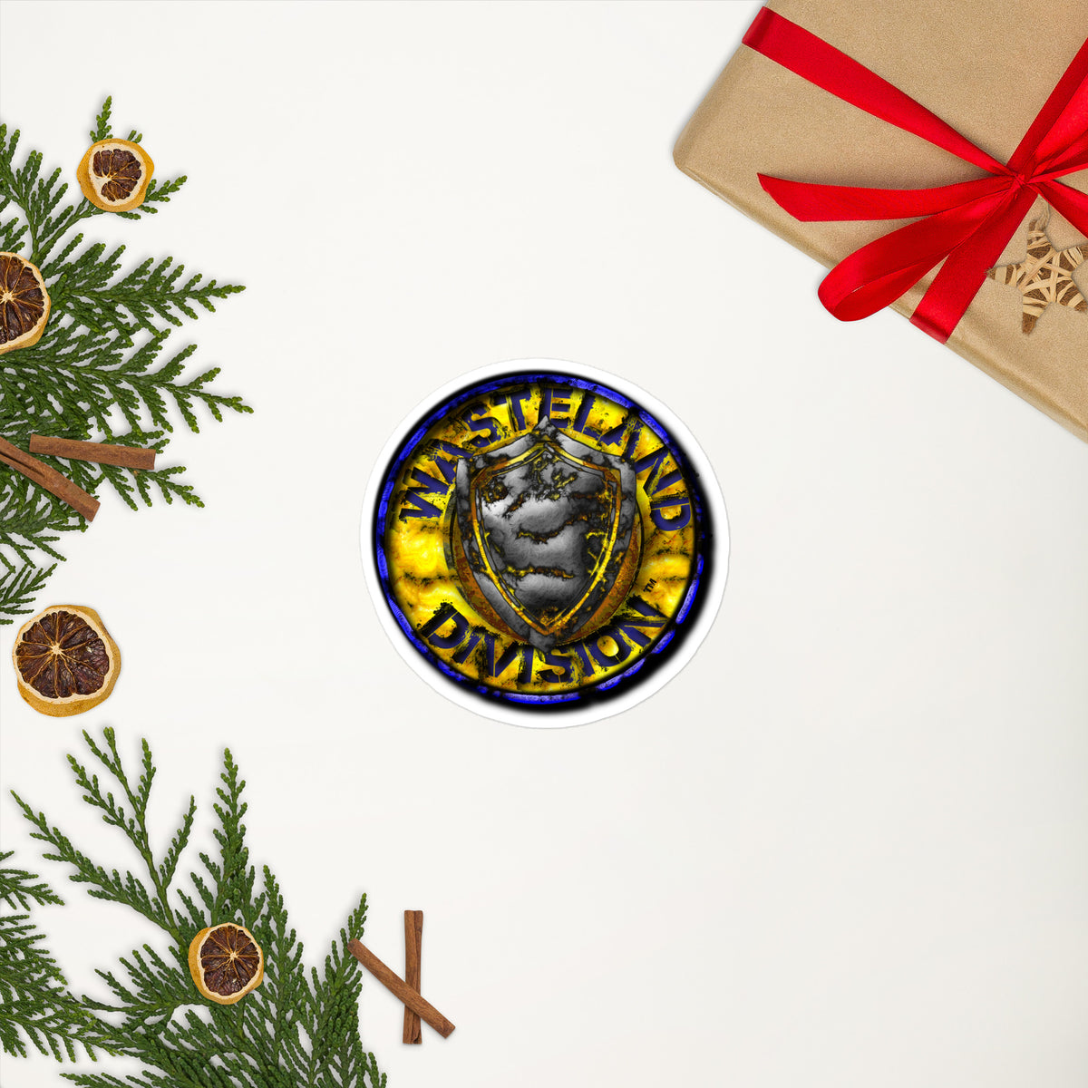 Wasteland Division™ – Security Corps Bubble-free stickers