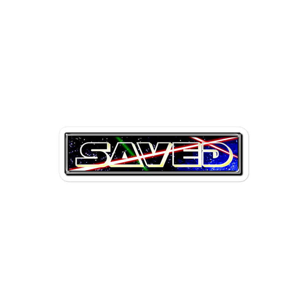 SAVED Collection™ — Galactic Edition™ Bubble-free stickers