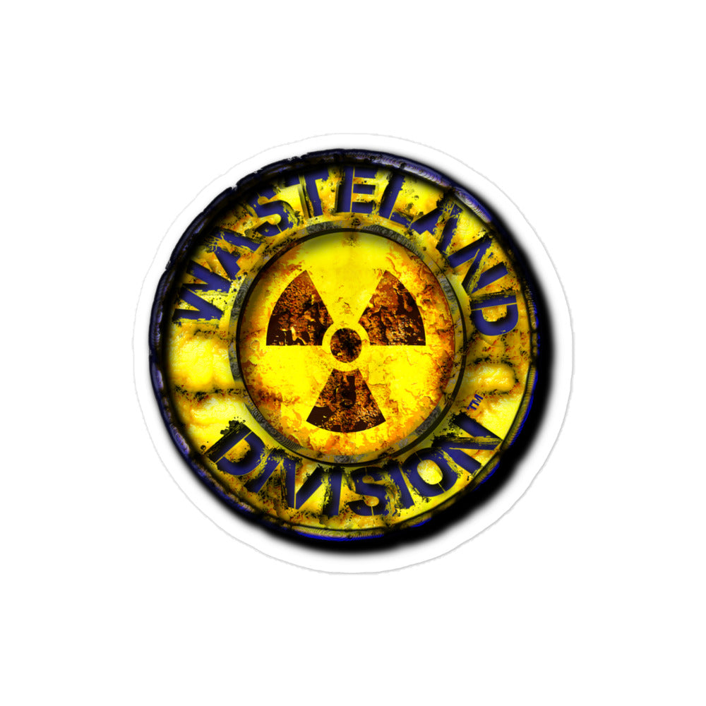 Wasteland Division™ – Standard Issue Bubble-free stickers