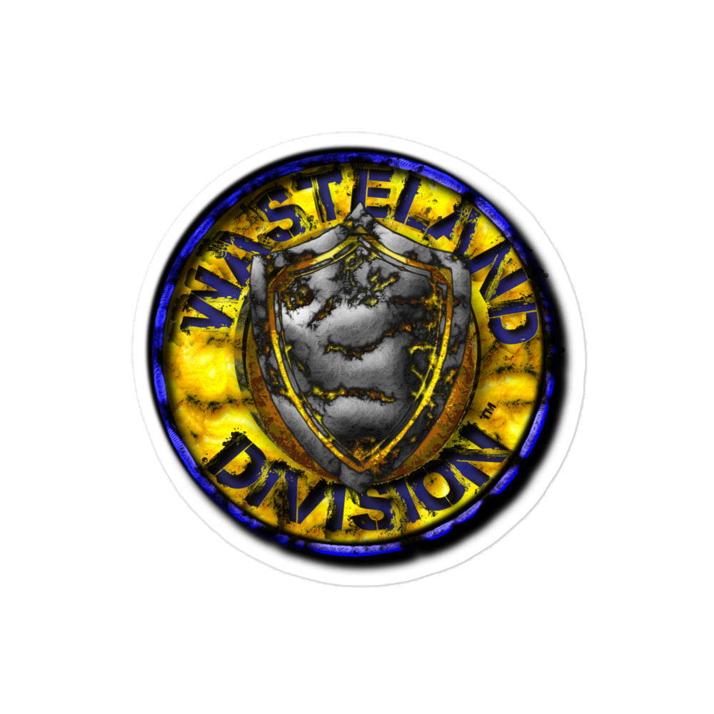 Wasteland Division™ – Security Corps Bubble-free stickers