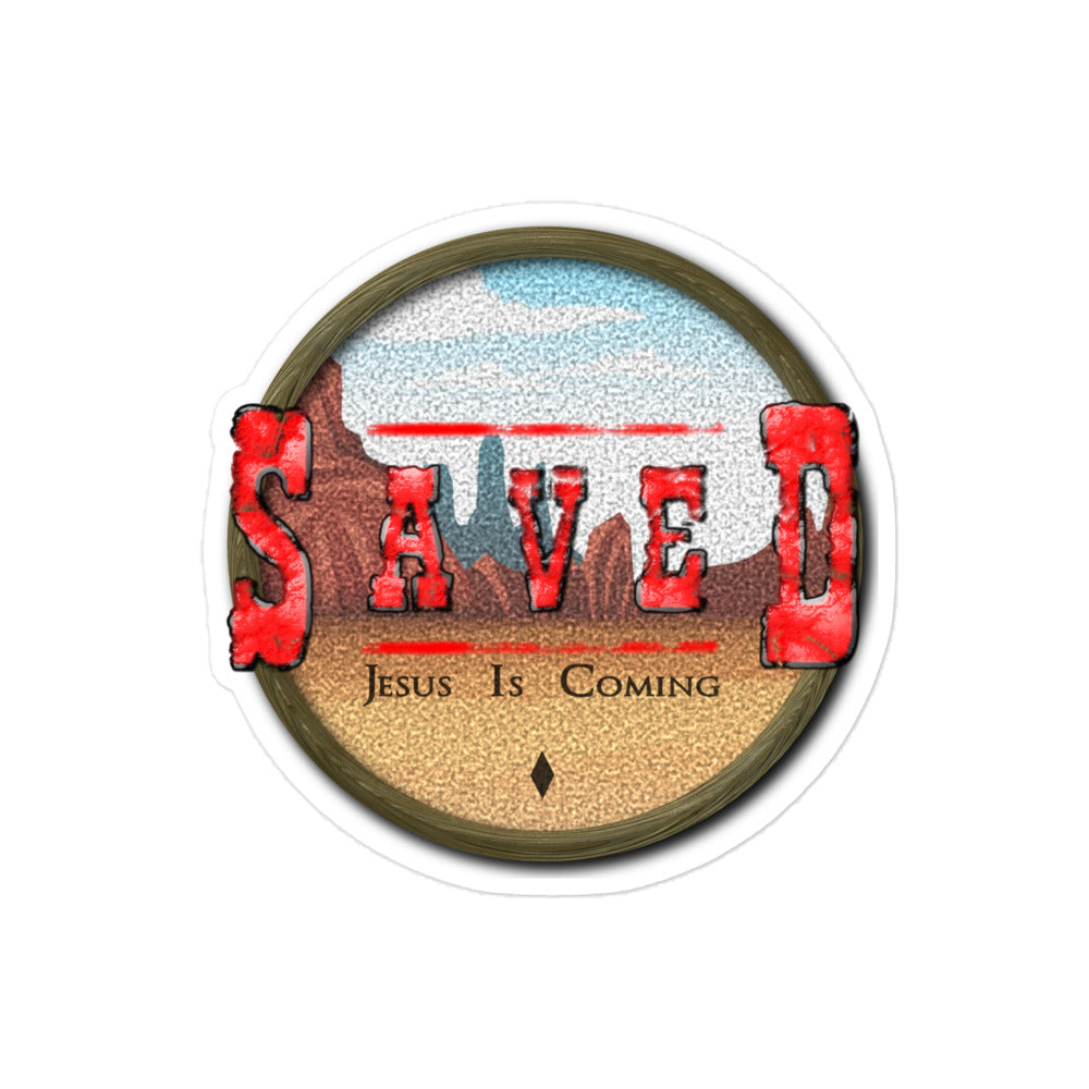 SAVED Collection™ — Tombstone Edition | Kiss-Cut Vinyl Bubble-free stickers