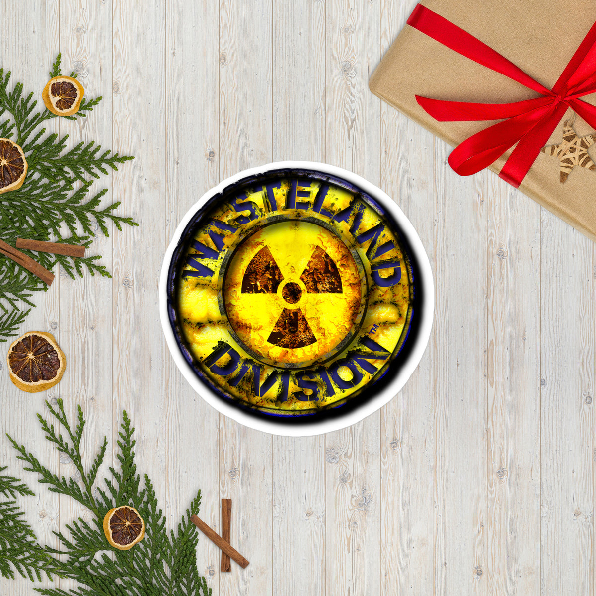Wasteland Division™ – Standard Issue Bubble-free stickers