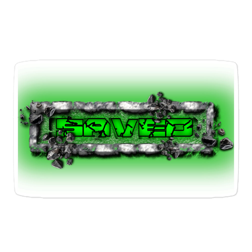 Hero Collection™ — SAVED Gamma Edition™ Bubble-free stickers