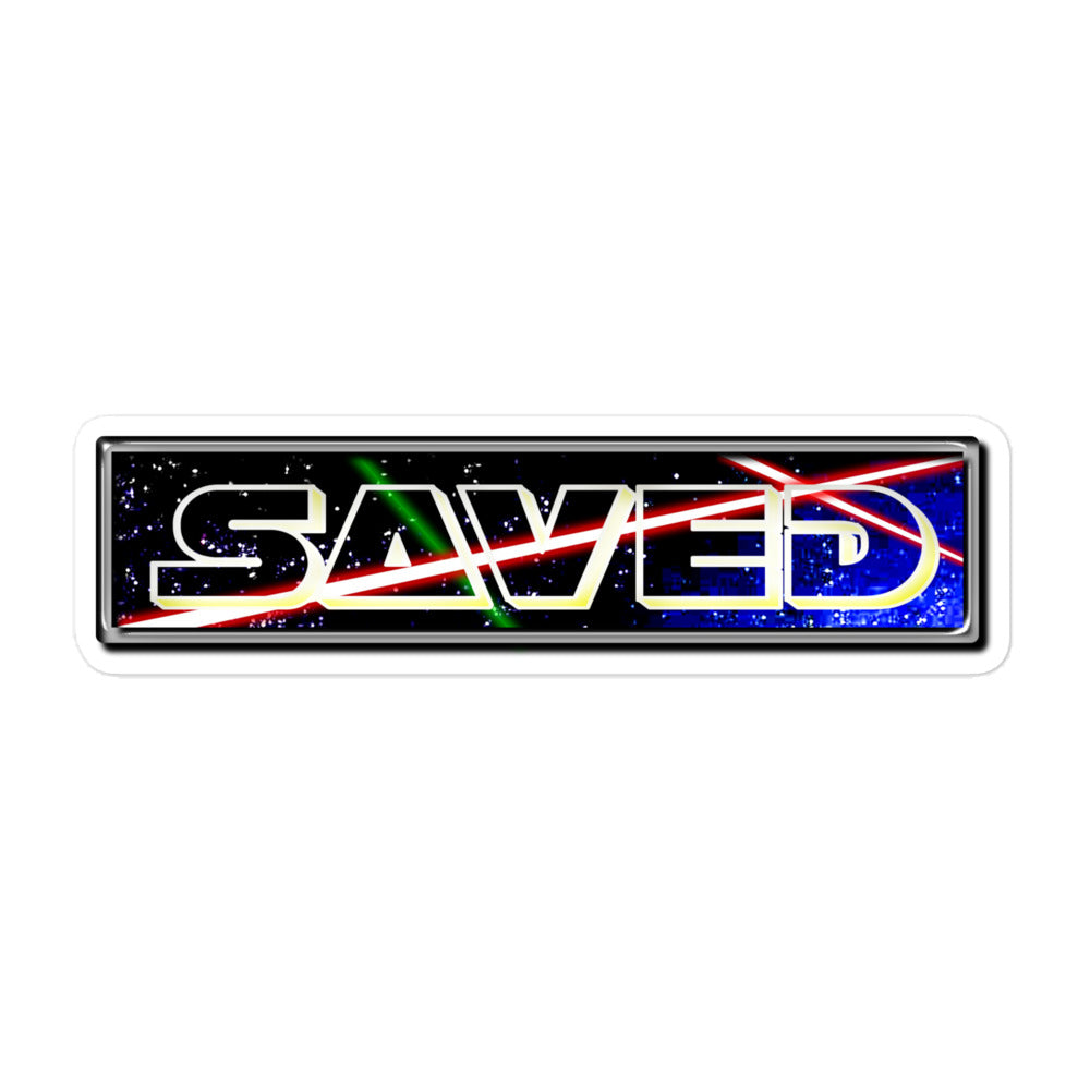 SAVED Collection™ — Galactic Edition™ Bubble-free stickers