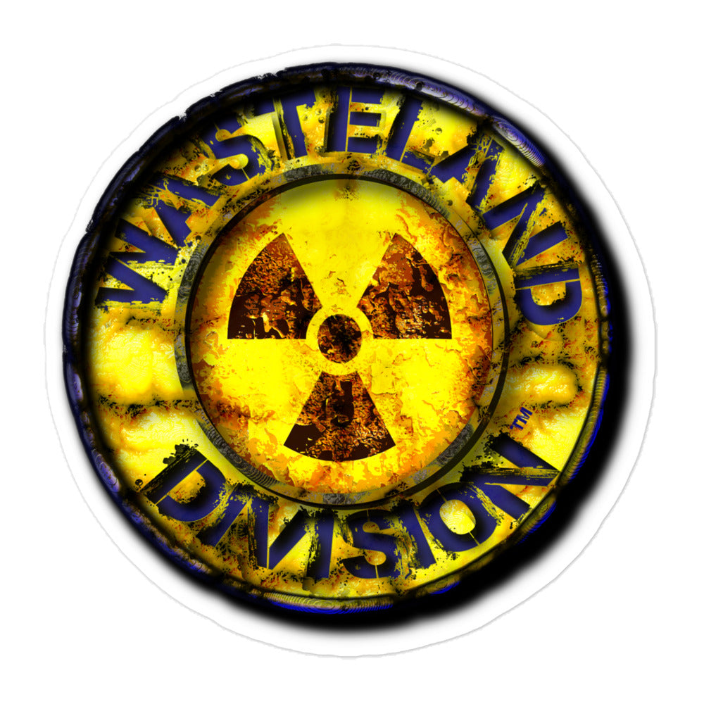 Wasteland Division™ – Standard Issue Bubble-free stickers