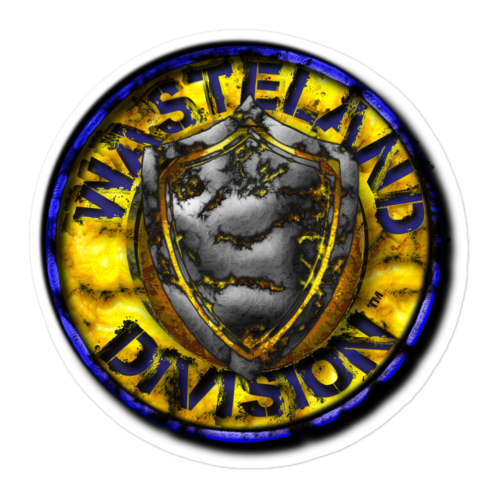 Wasteland Division™ – Security Corps Bubble-free stickers