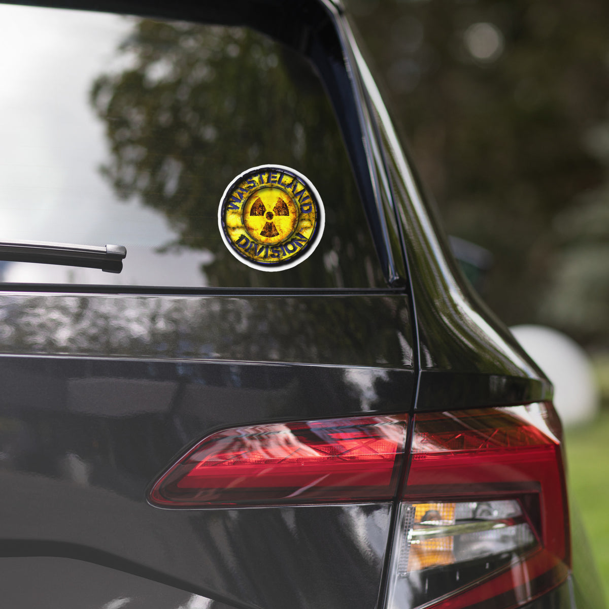 Wasteland Division™ – Standard Issue Bubble-free stickers