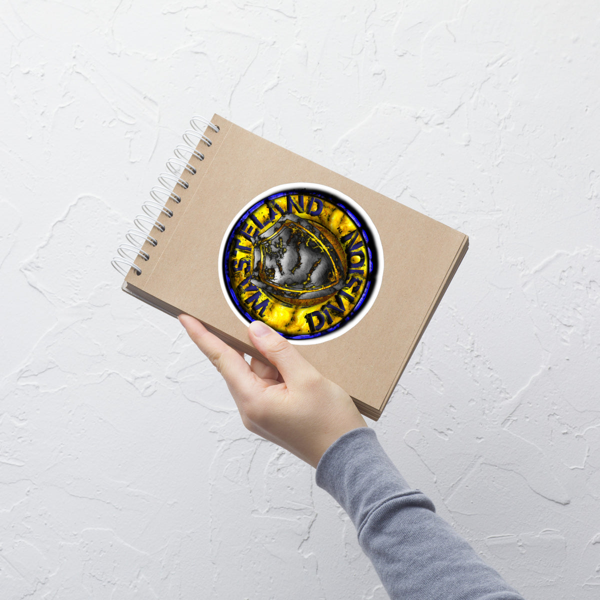 Wasteland Division™ – Security Corps Bubble-free stickers