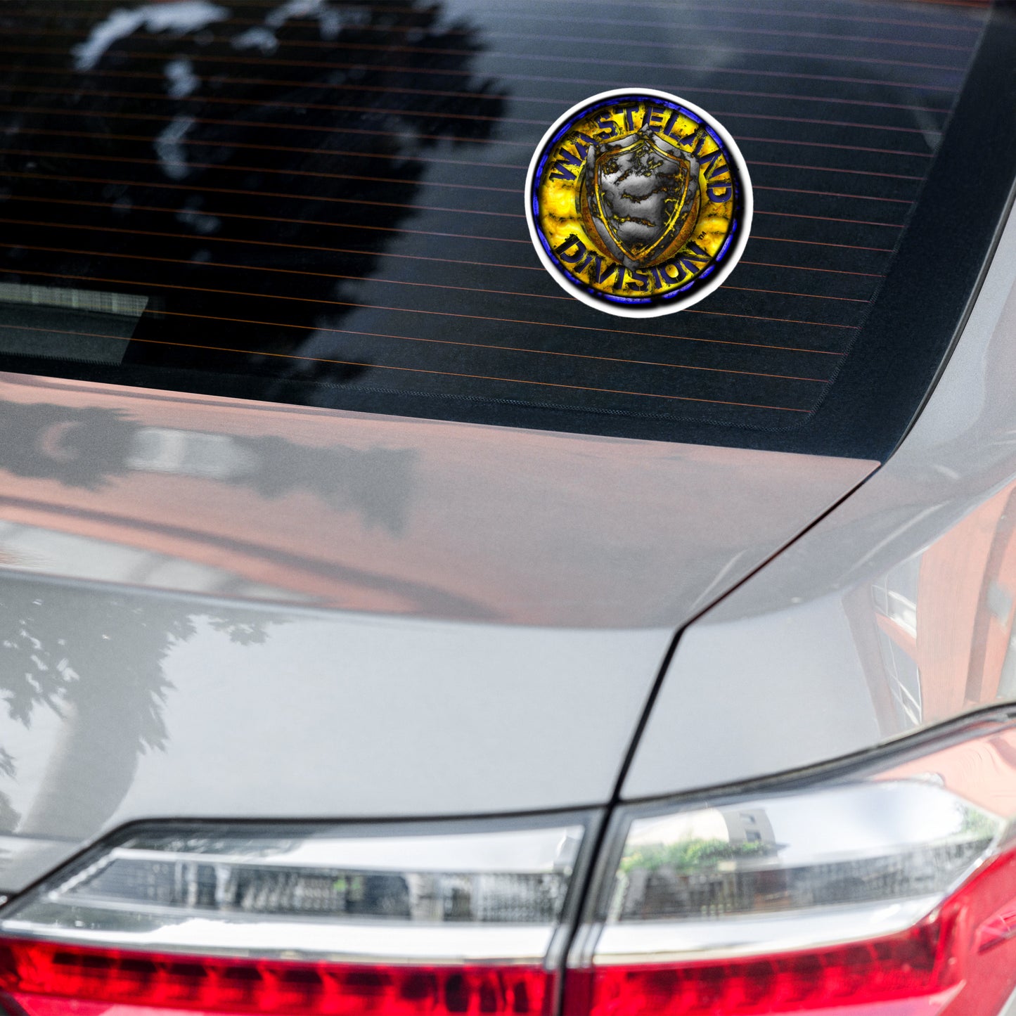 Wasteland Division™ – Security Corps Bubble-free stickers
