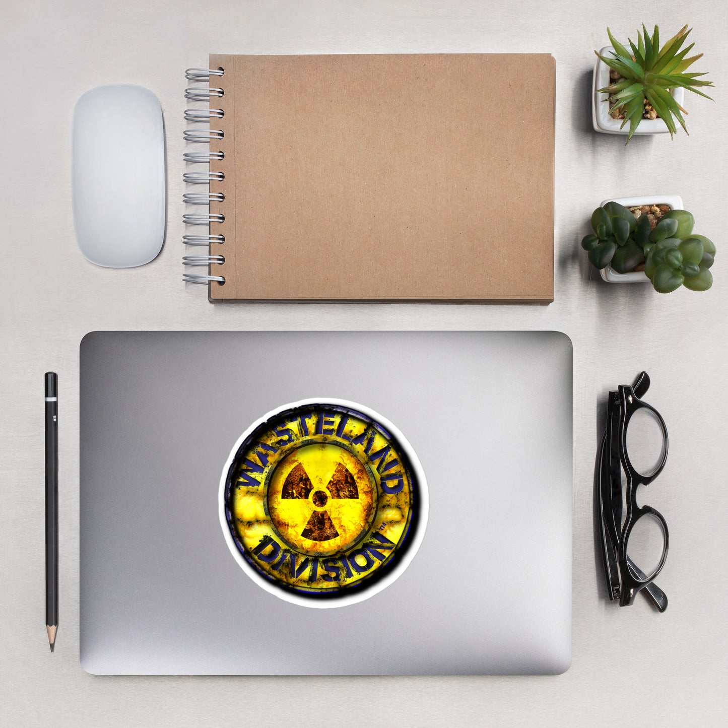 Wasteland Division™ – Standard Issue Bubble-free stickers