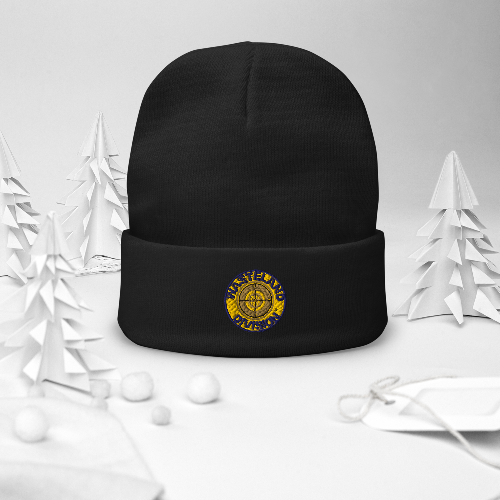 Wasteland Division™ Scout Corps Embroidered Beanie – Recon-Class Cold-Weather Gear