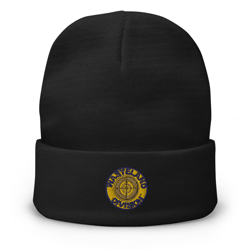 Wasteland Division™ Scout Corps Embroidered Beanie – Recon-Class Cold-Weather Gear