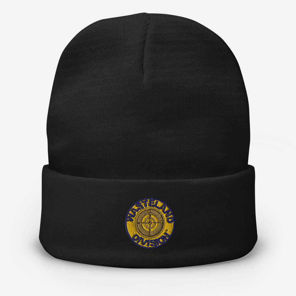 Wasteland Division™ Scout Corps Embroidered Beanie – Recon-Class Cold-Weather Gear