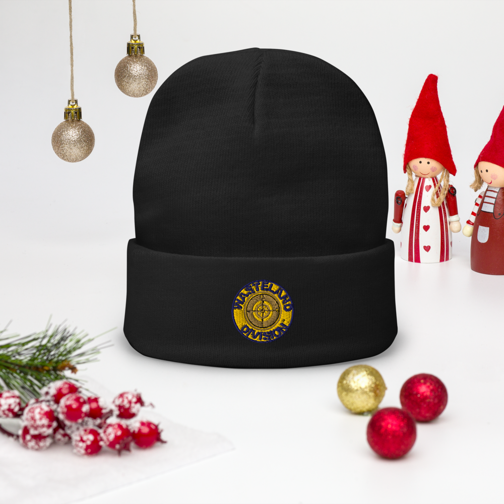 Wasteland Division™ Scout Corps Embroidered Beanie – Recon-Class Cold-Weather Gear