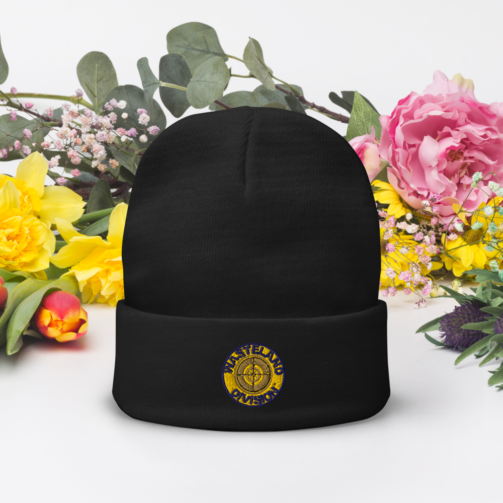 Wasteland Division™ Scout Corps Embroidered Beanie – Recon-Class Cold-Weather Gear