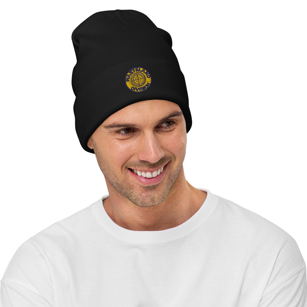 Wasteland Division™ Scout Corps Embroidered Beanie – Recon-Class Cold-Weather Gear