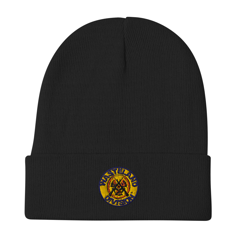Wasteland Division™ Security Corps Embroidered Beanie – Tactical Cold-Weather Gear