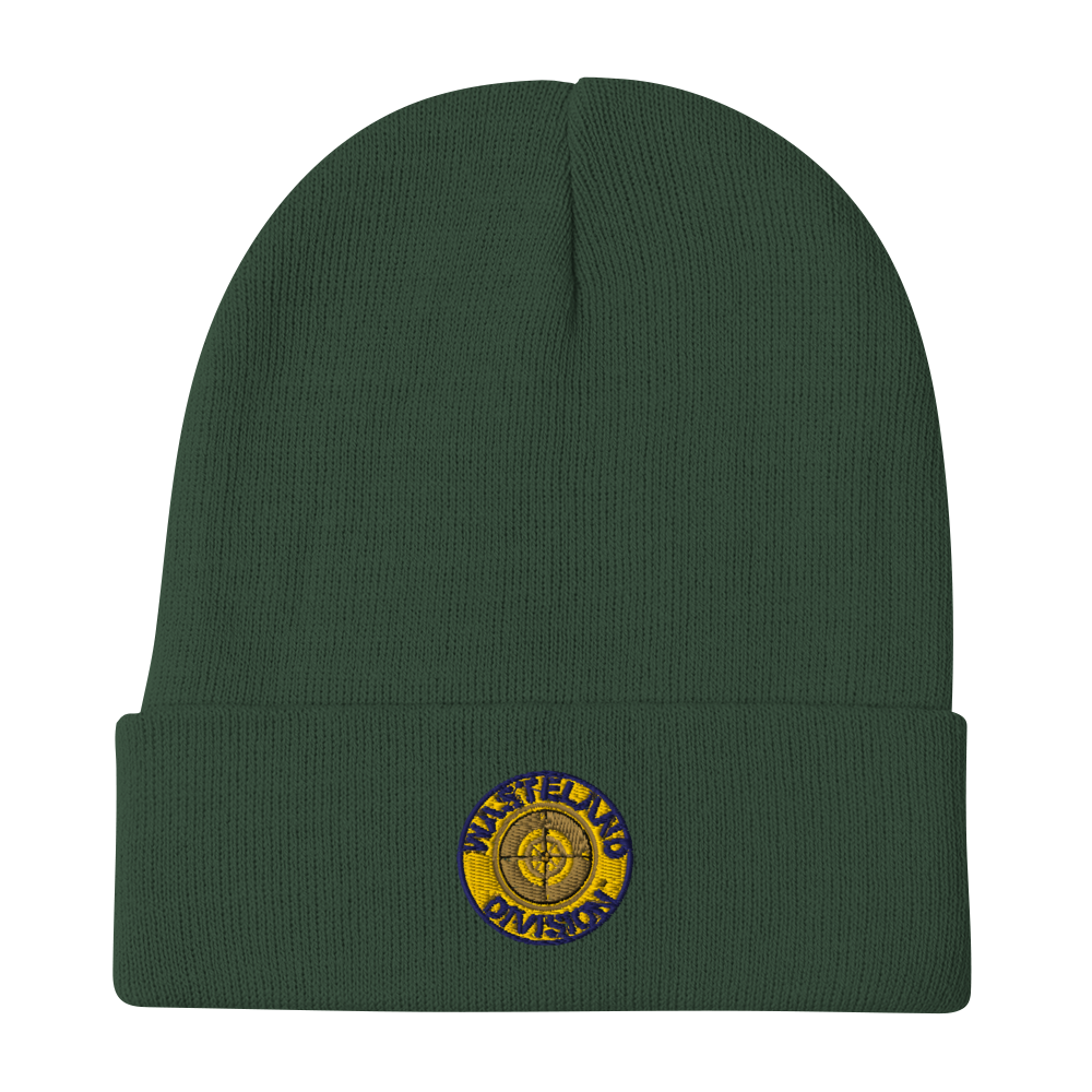 Wasteland Division™ Scout Corps Embroidered Beanie – Recon-Class Cold-Weather Gear