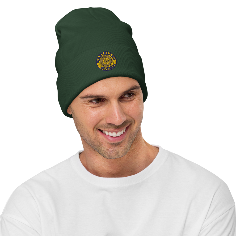 Wasteland Division™ Scout Corps Embroidered Beanie – Recon-Class Cold-Weather Gear