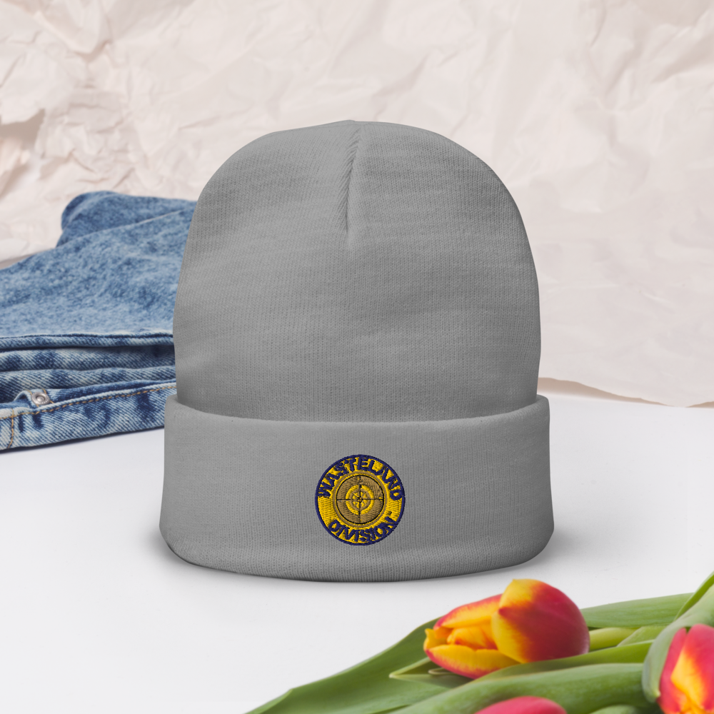Wasteland Division™ Scout Corps Embroidered Beanie – Recon-Class Cold-Weather Gear