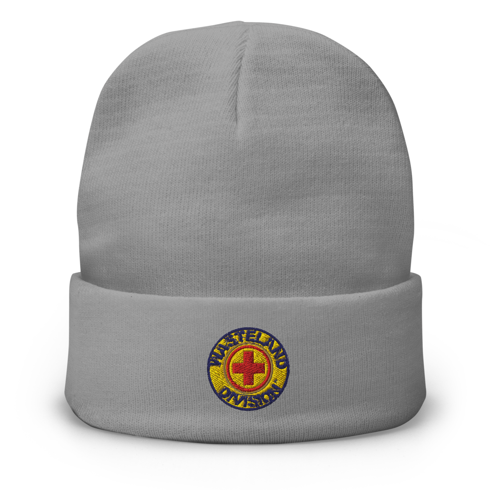 Wasteland Division™ Medic Corps Embroidered Beanie– Standard Issue Cold-Weather Gear