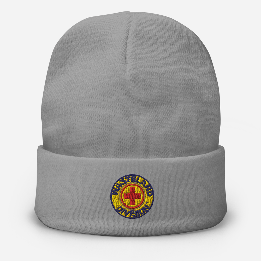 Wasteland Division™ Medic Corps Embroidered Beanie– Standard Issue Cold-Weather Gear