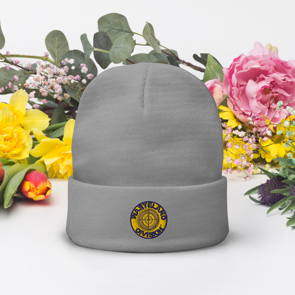 Wasteland Division™ Scout Corps Embroidered Beanie – Recon-Class Cold-Weather Gear