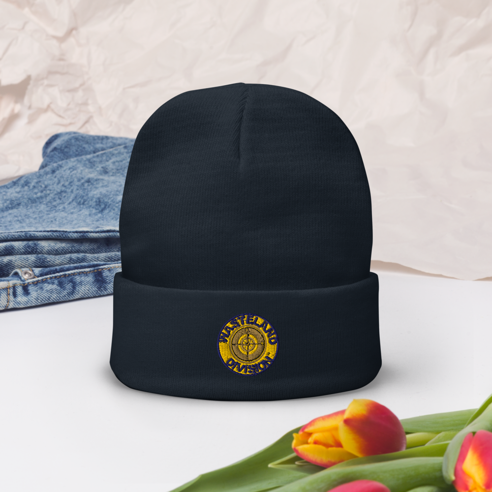 Wasteland Division™ Scout Corps Embroidered Beanie – Recon-Class Cold-Weather Gear