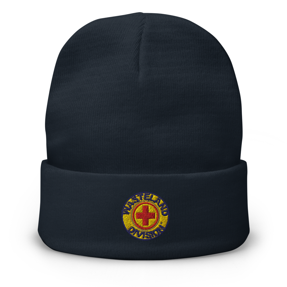 Wasteland Division™ Medic Corps Embroidered Beanie– Standard Issue Cold-Weather Gear