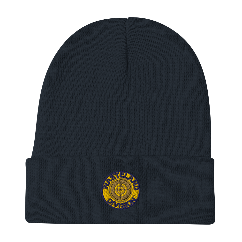Wasteland Division™ Scout Corps Embroidered Beanie – Recon-Class Cold-Weather Gear