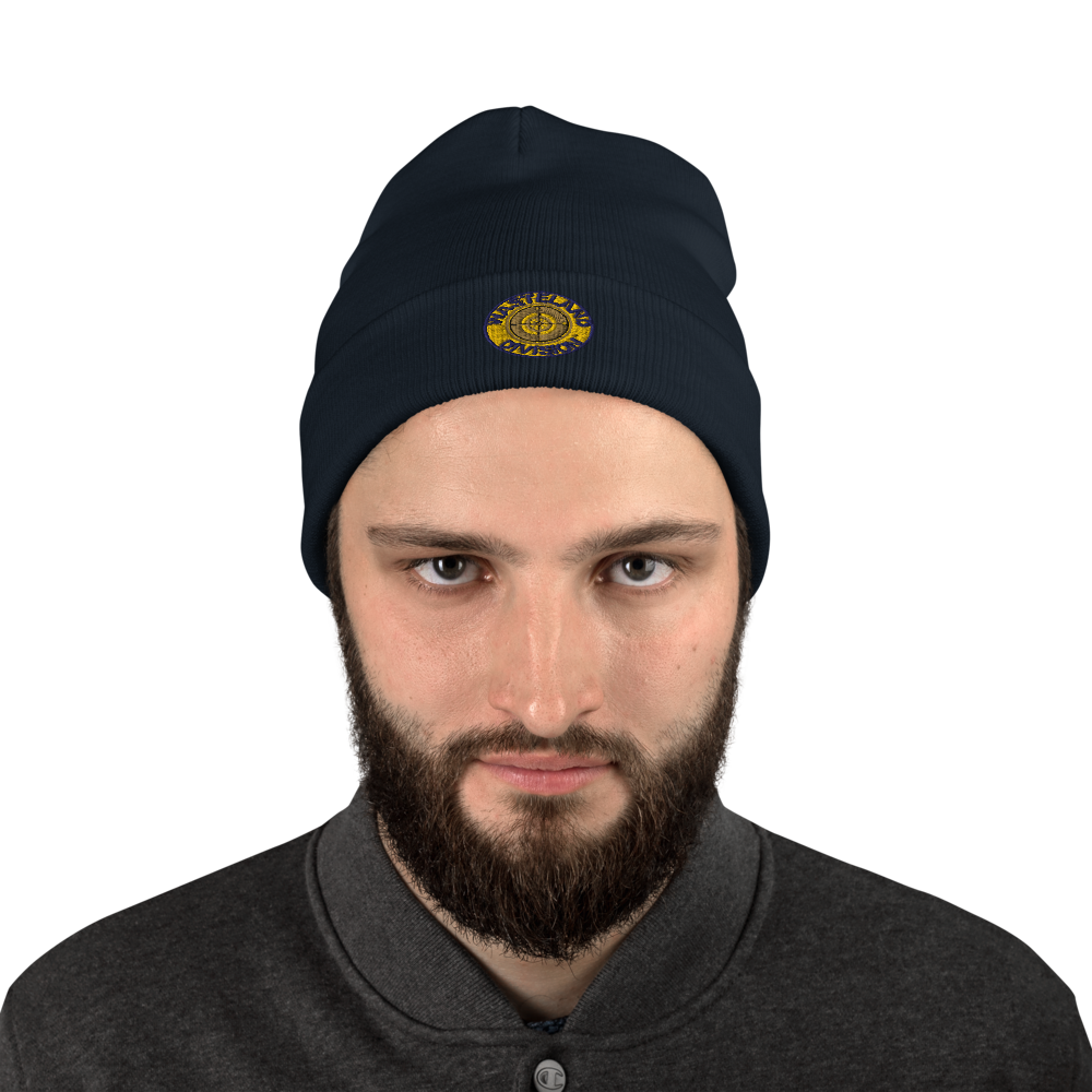 Wasteland Division™ Scout Corps Embroidered Beanie – Recon-Class Cold-Weather Gear