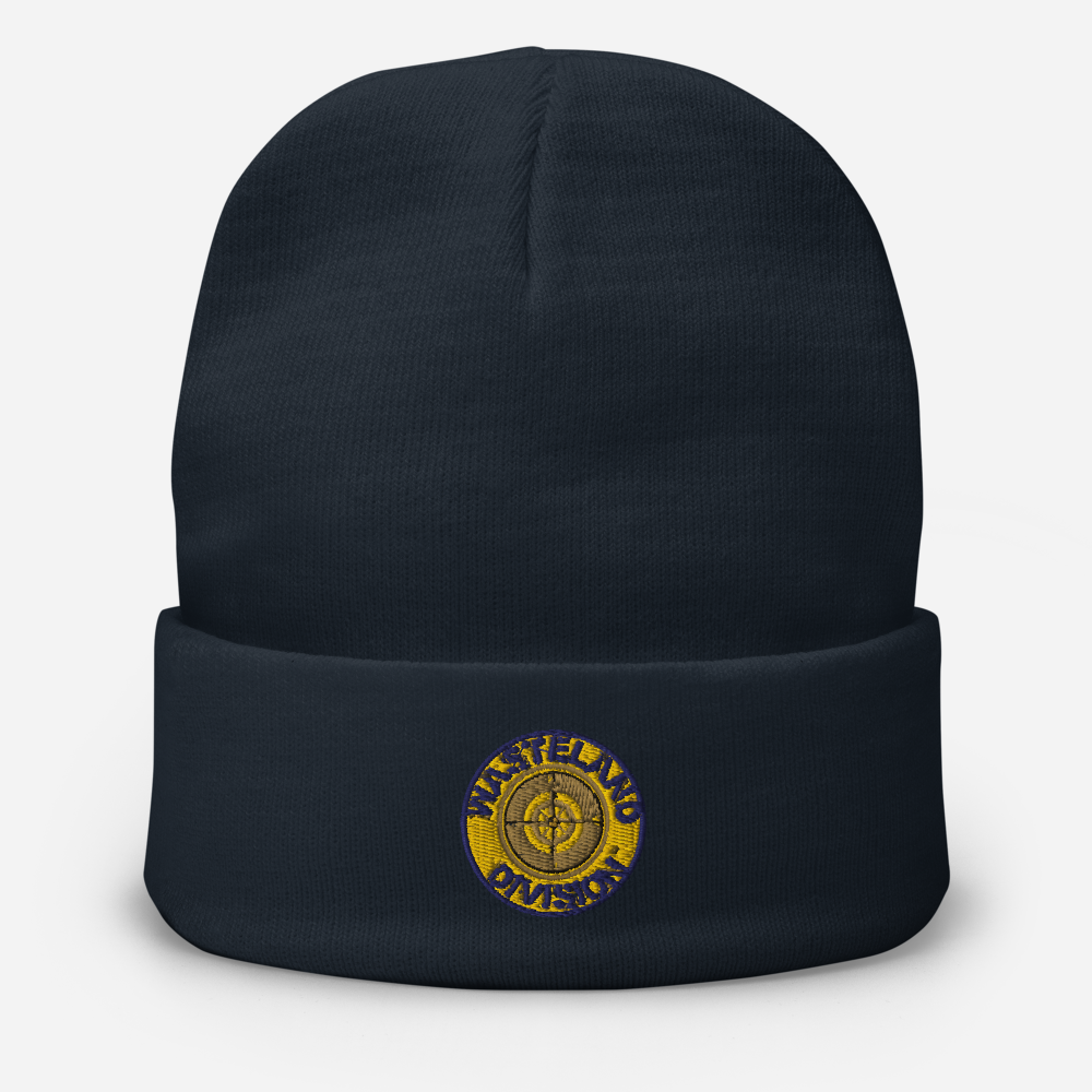 Wasteland Division™ Scout Corps Embroidered Beanie – Recon-Class Cold-Weather Gear