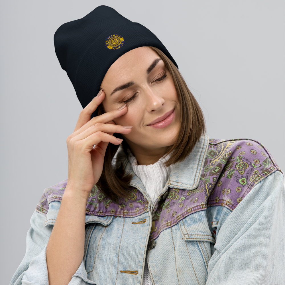 Wasteland Division™ Scout Corps Embroidered Beanie – Recon-Class Cold-Weather Gear