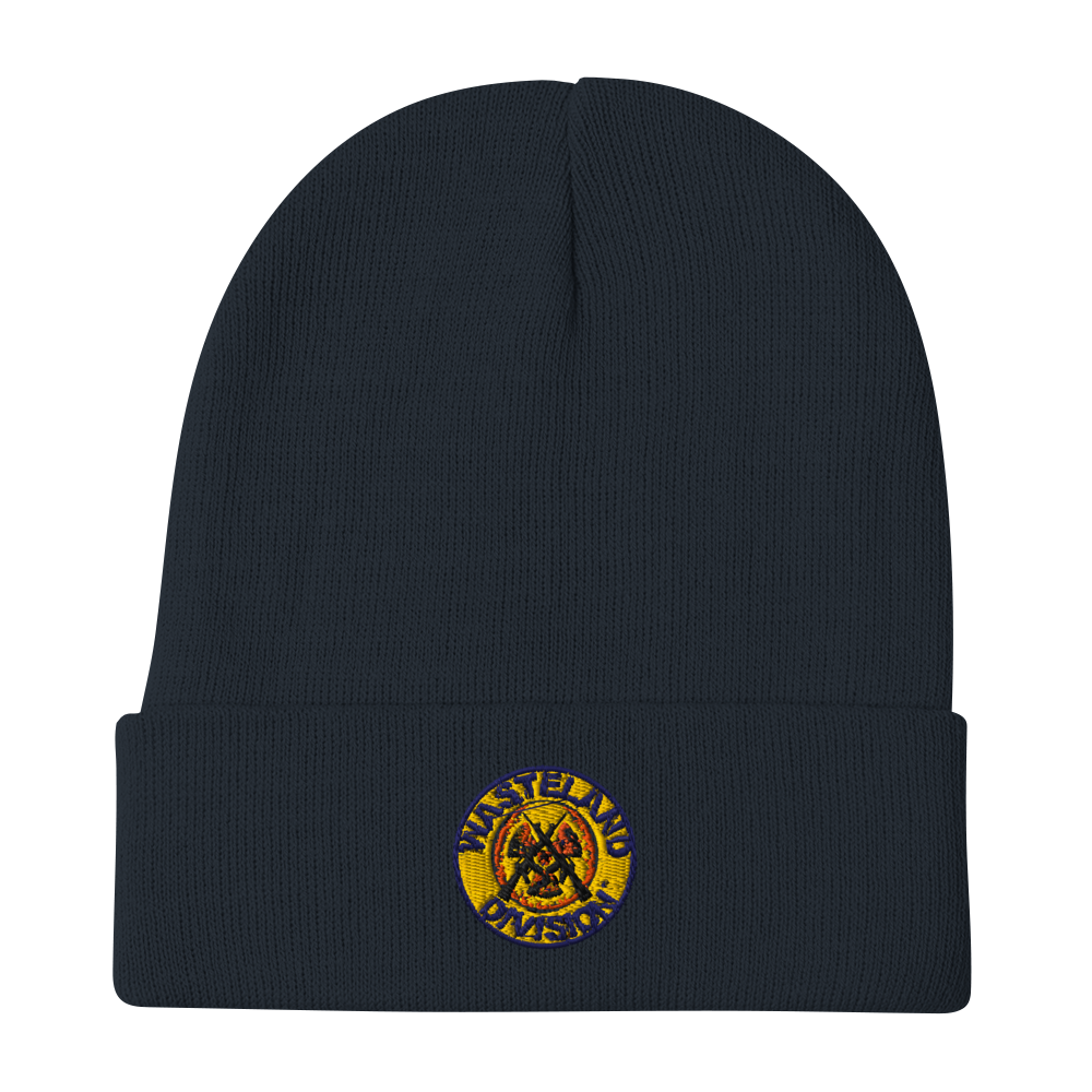 Wasteland Division™ Security Corps Embroidered Beanie – Tactical Cold-Weather Gear