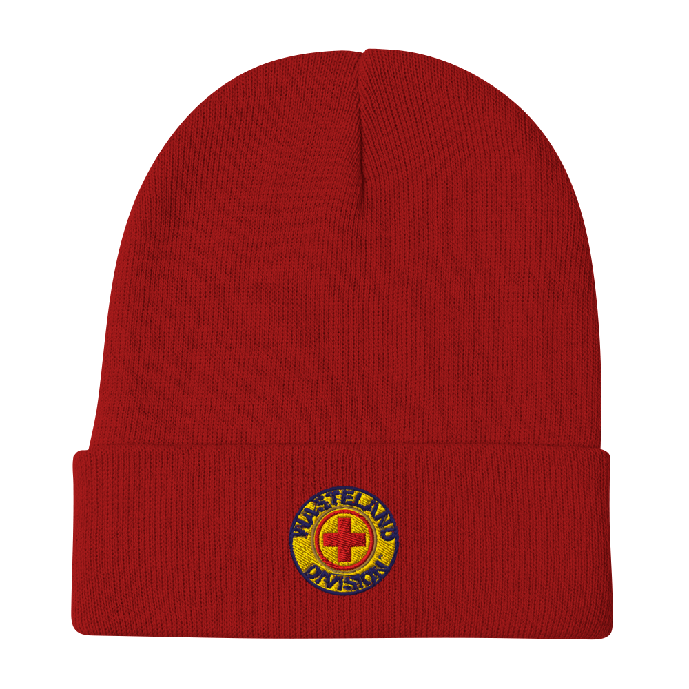 Wasteland Division™ Medic Corps Embroidered Beanie– Standard Issue Cold-Weather Gear