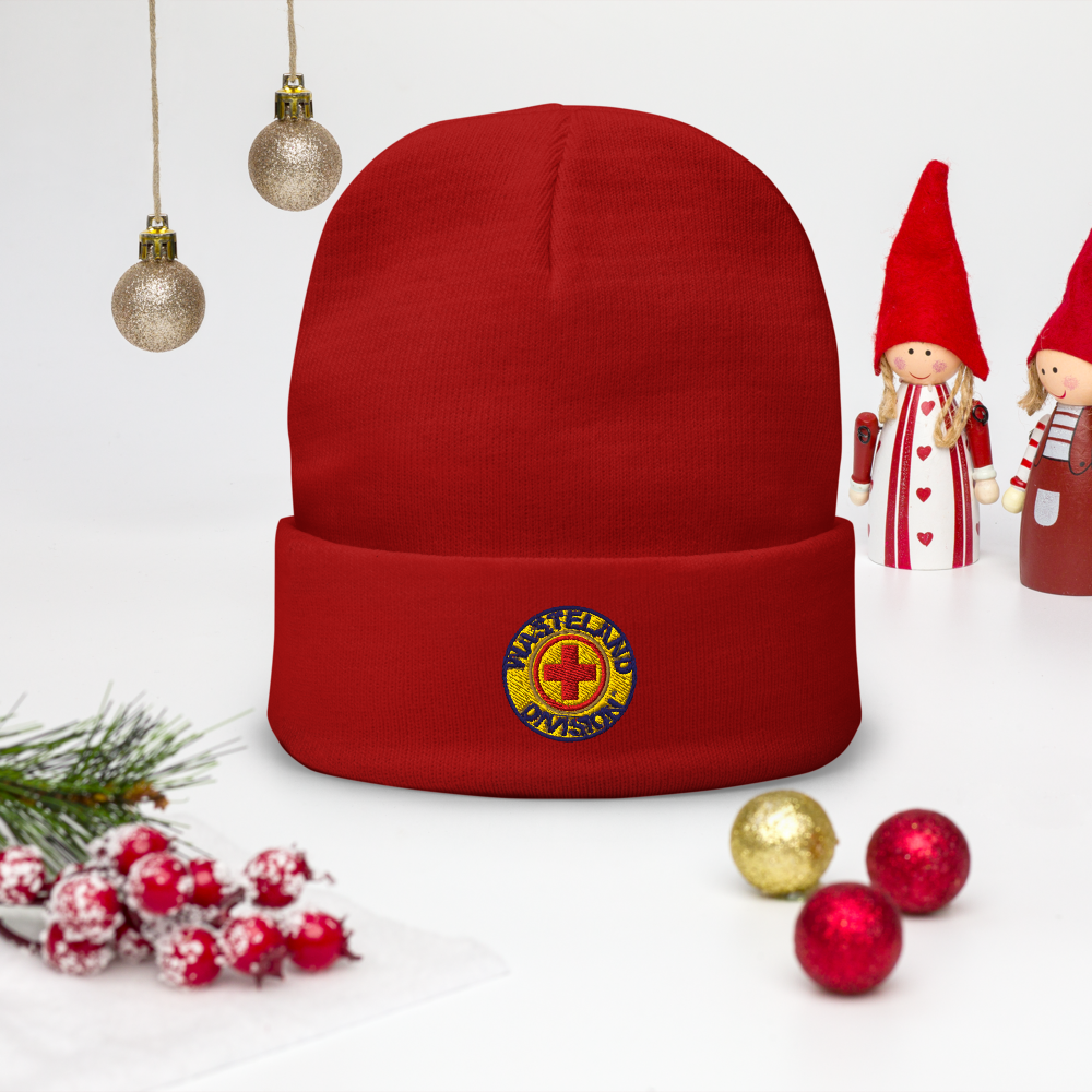 Wasteland Division™ Medic Corps Embroidered Beanie– Standard Issue Cold-Weather Gear