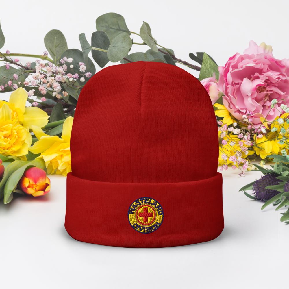 Wasteland Division™ Medic Corps Embroidered Beanie– Standard Issue Cold-Weather Gear
