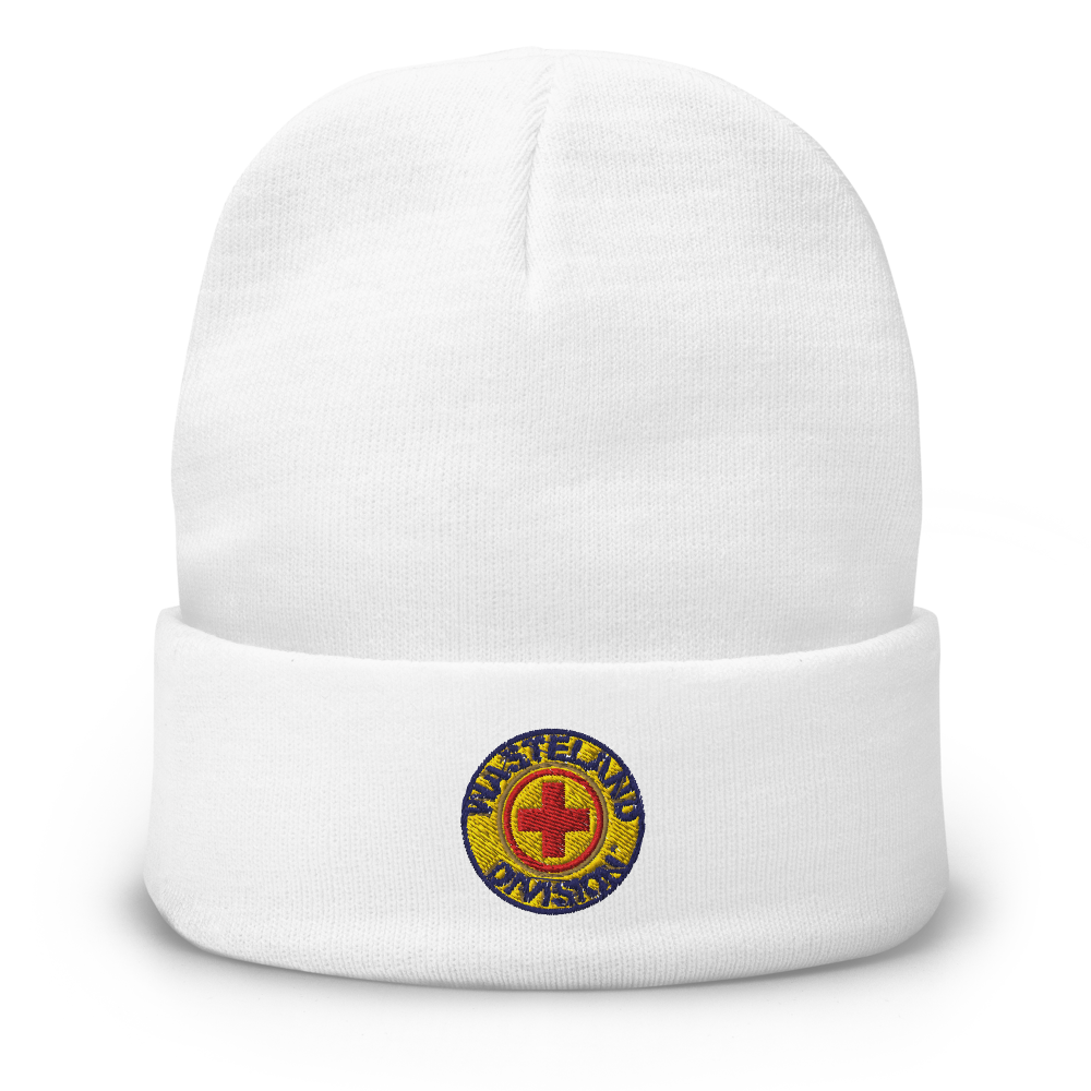 Wasteland Division™ Medic Corps Embroidered Beanie– Standard Issue Cold-Weather Gear