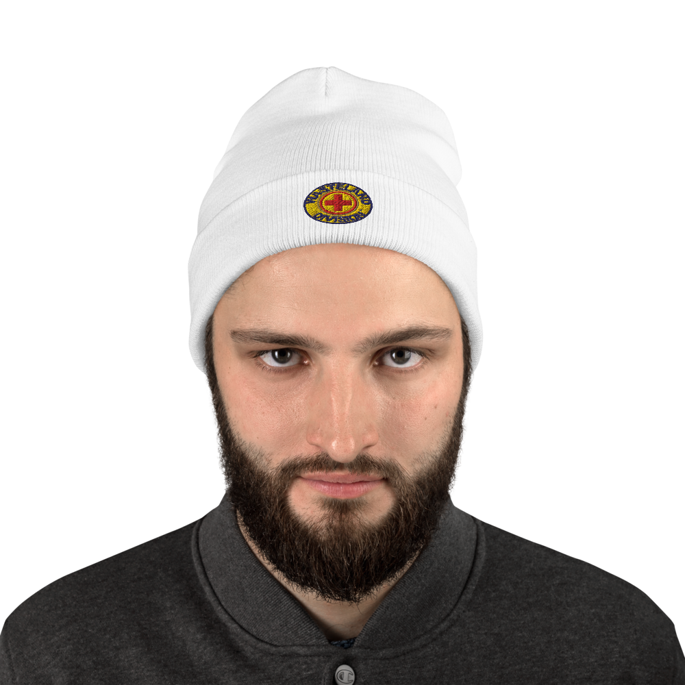 Wasteland Division™ Medic Corps Embroidered Beanie– Standard Issue Cold-Weather Gear