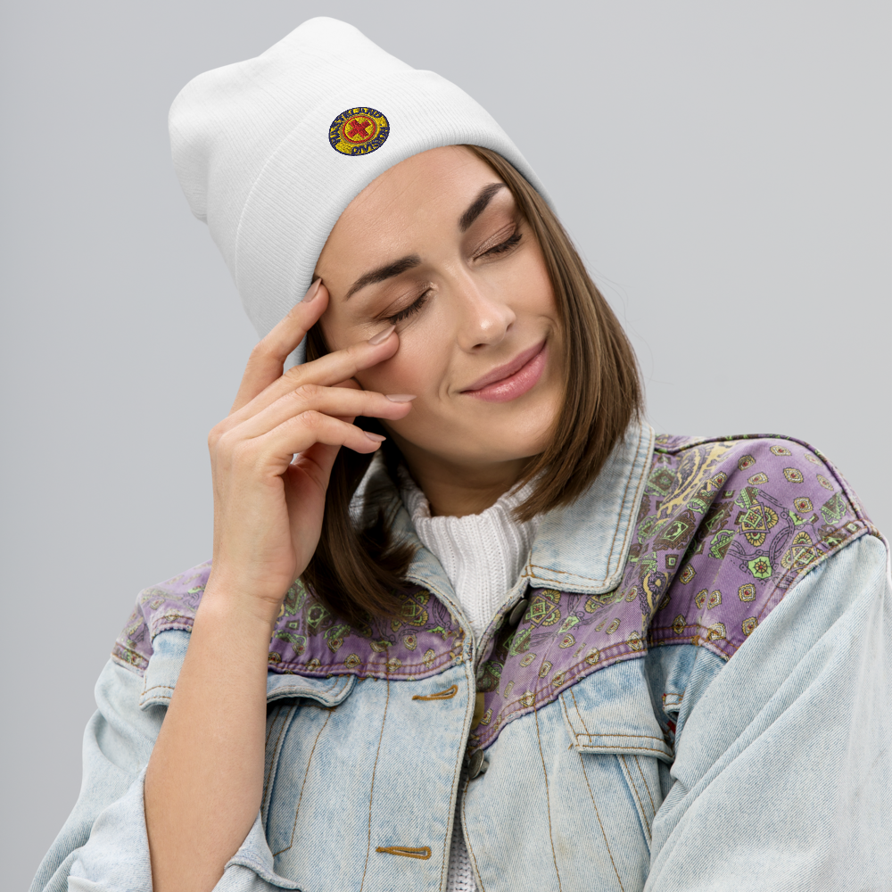 Wasteland Division™ Medic Corps Embroidered Beanie– Standard Issue Cold-Weather Gear